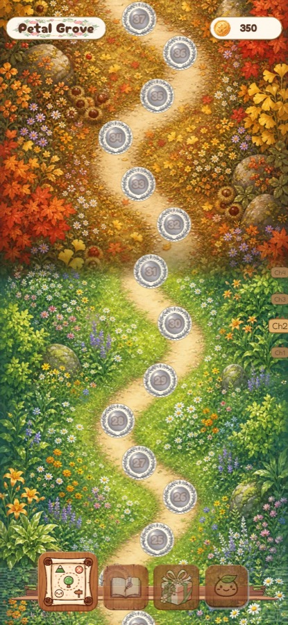 Petal Grove autumn map screenshot